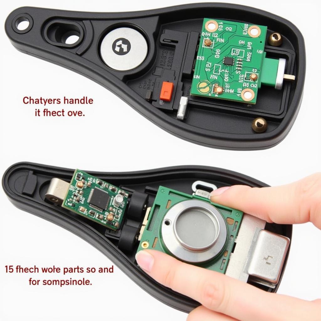 Kia Soul Key Fob Internal Components