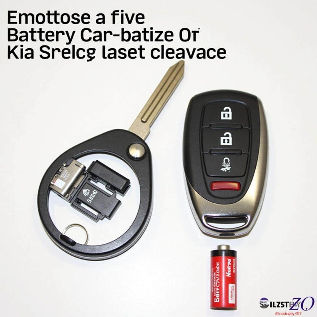 Replacing the Kia Sportage Key Fob Battery