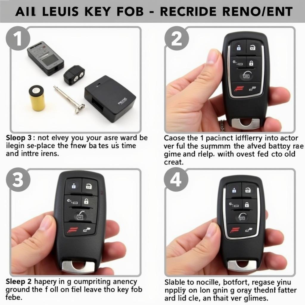 Replacing a Lexus GX Key Fob