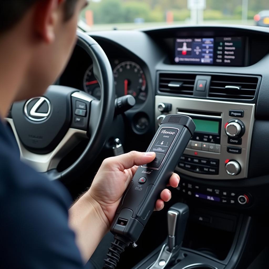 Programming a Lexus Key Fob with an OBD-II Scanner