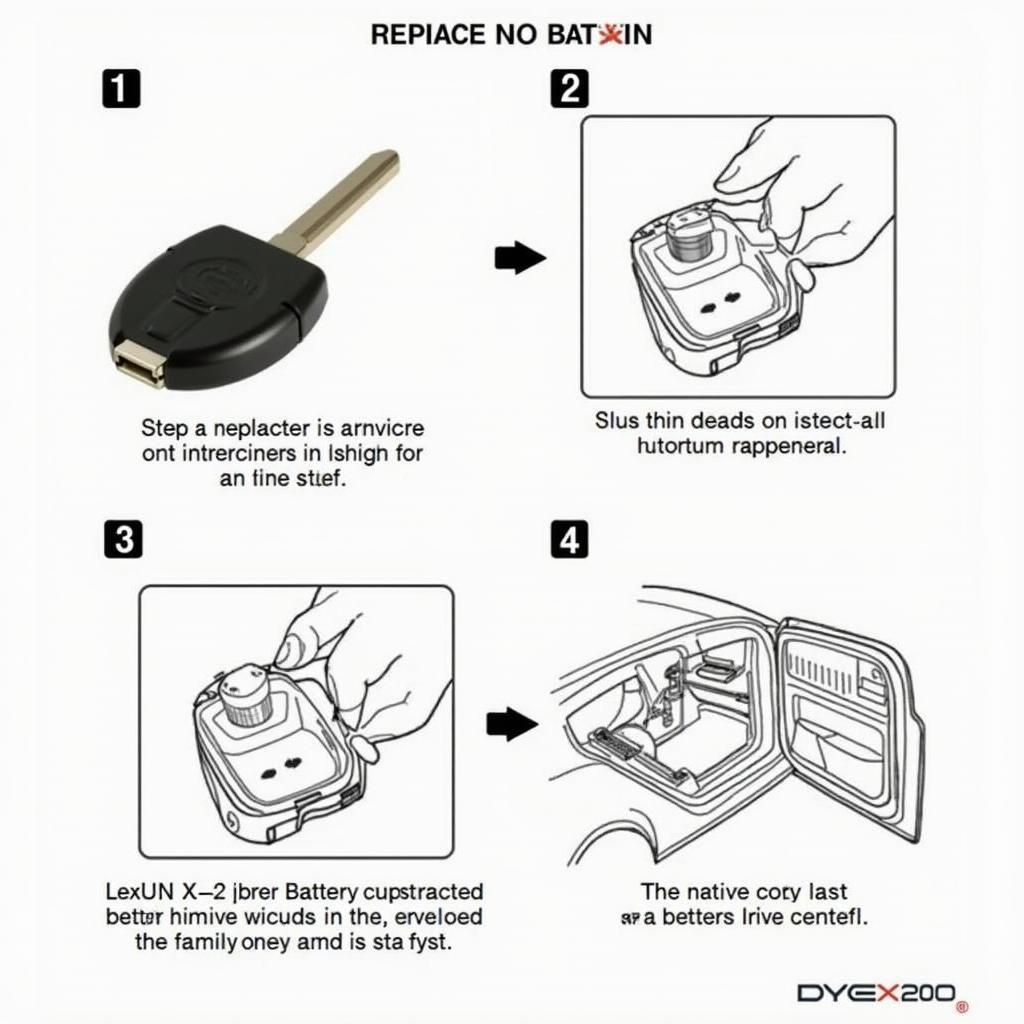 Lexus NX200t Key Fob Battery Replacement Guide