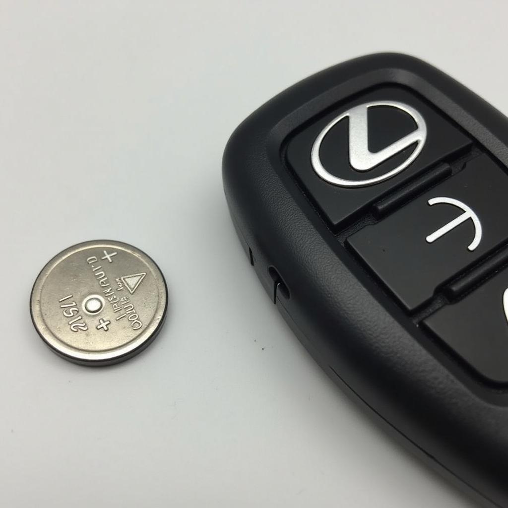 CR2032 battery for a Lexus RX 350 key fob