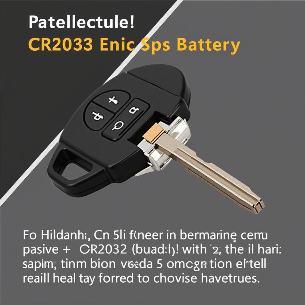 Incorrect Mazda 3 Key Fob Battery Installation