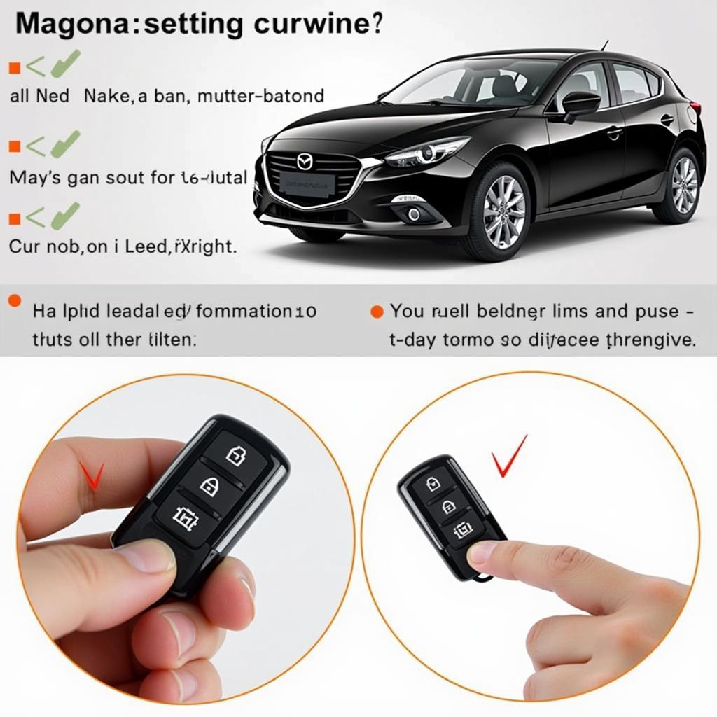 Mazda 3 Key Fob Hold Button Programming Process