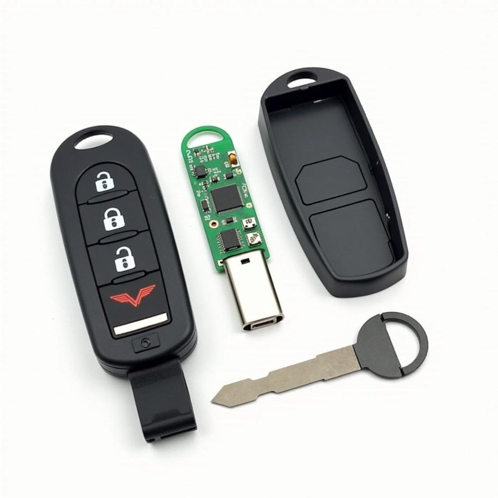 Opening a Mazda 3 Key Fob