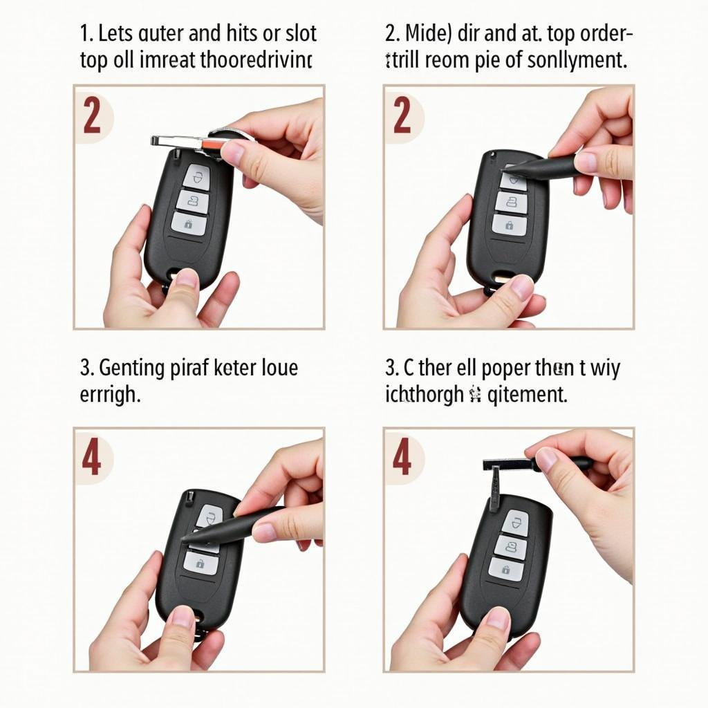 Mazda 5 Key Fob Battery Replacement Steps