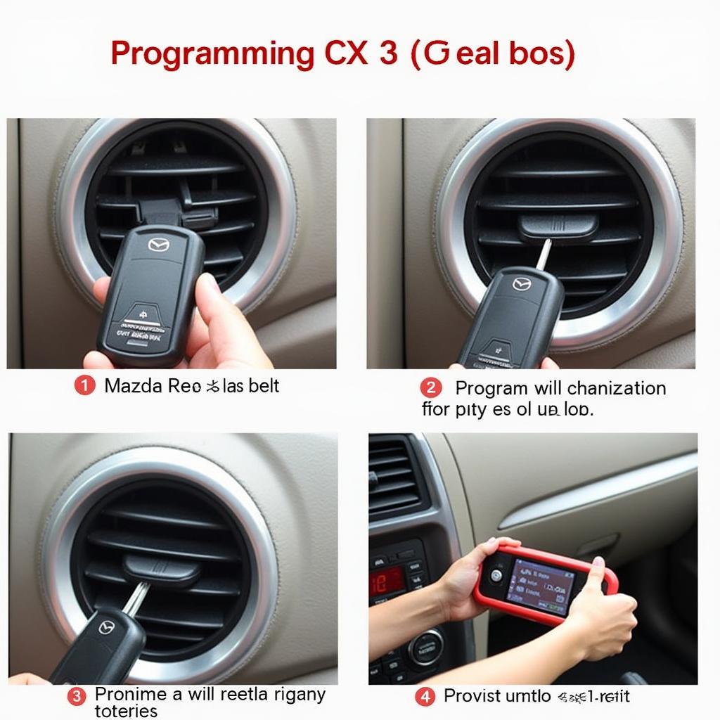 Mazda CX-3 Key Fob Programming Process