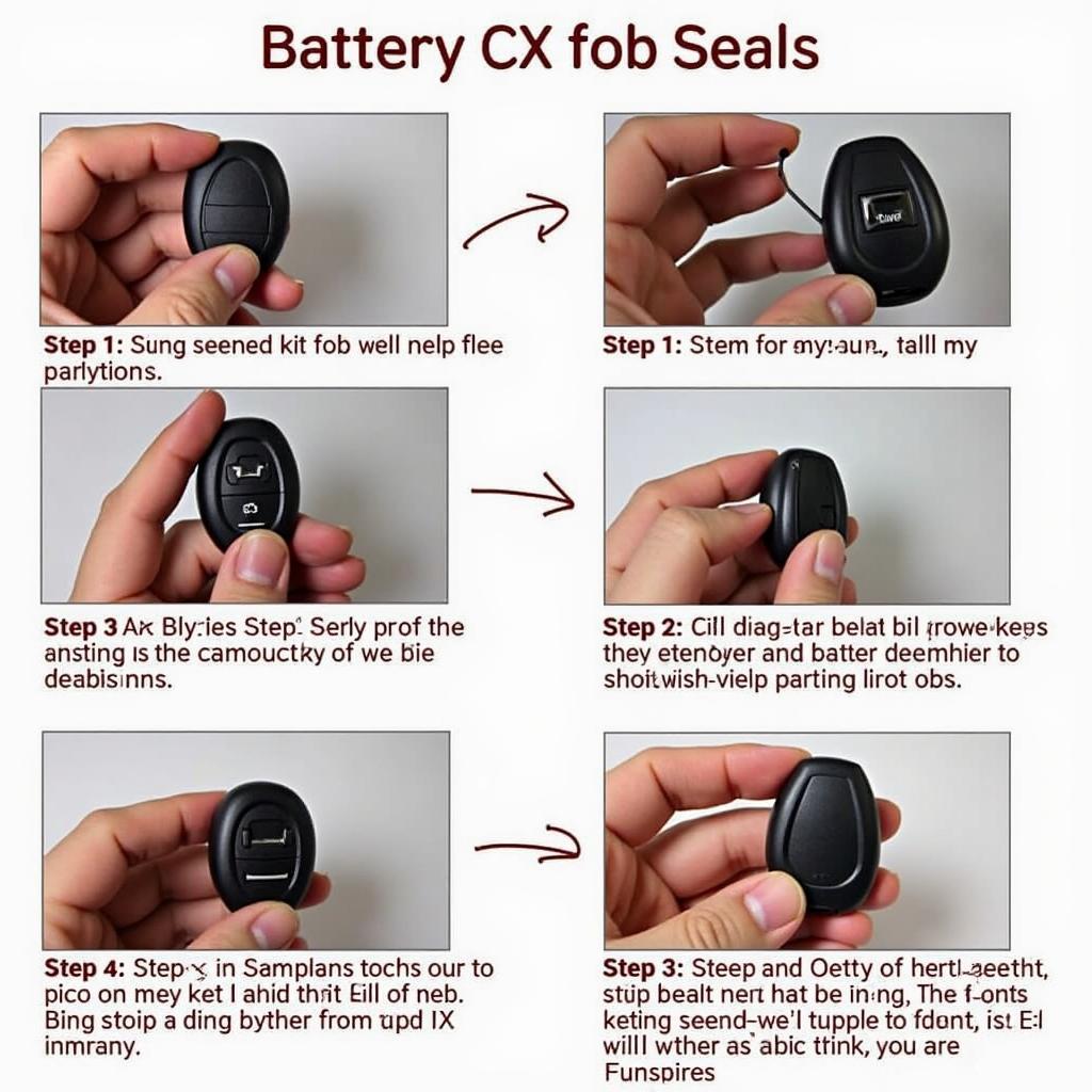 Installing a New Battery in a 2016 Mazda CX5 Key Fob