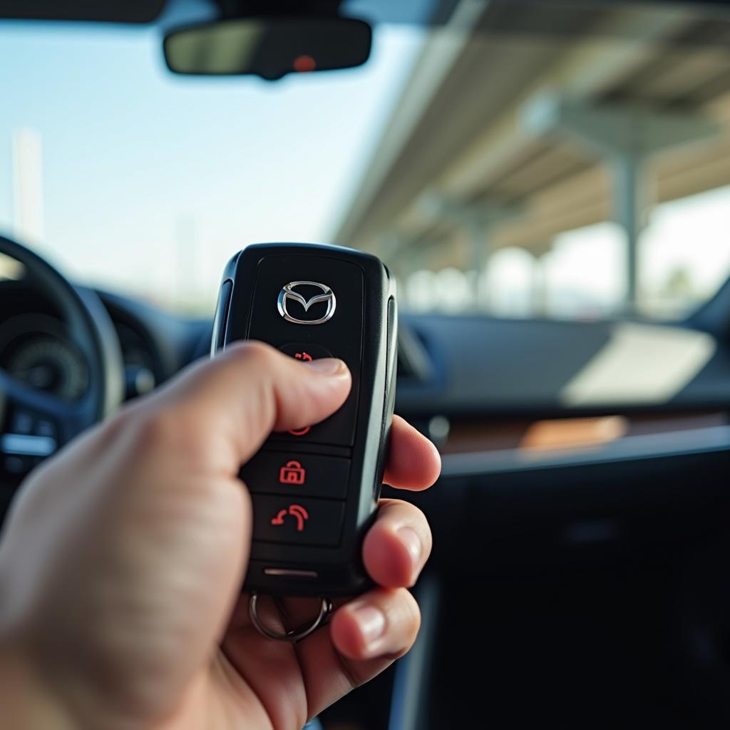 Mazda Key Fob Hold Button Window Control