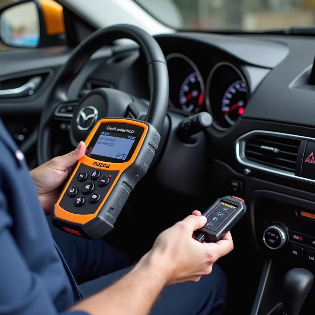 Programming a Mazda Key Fob