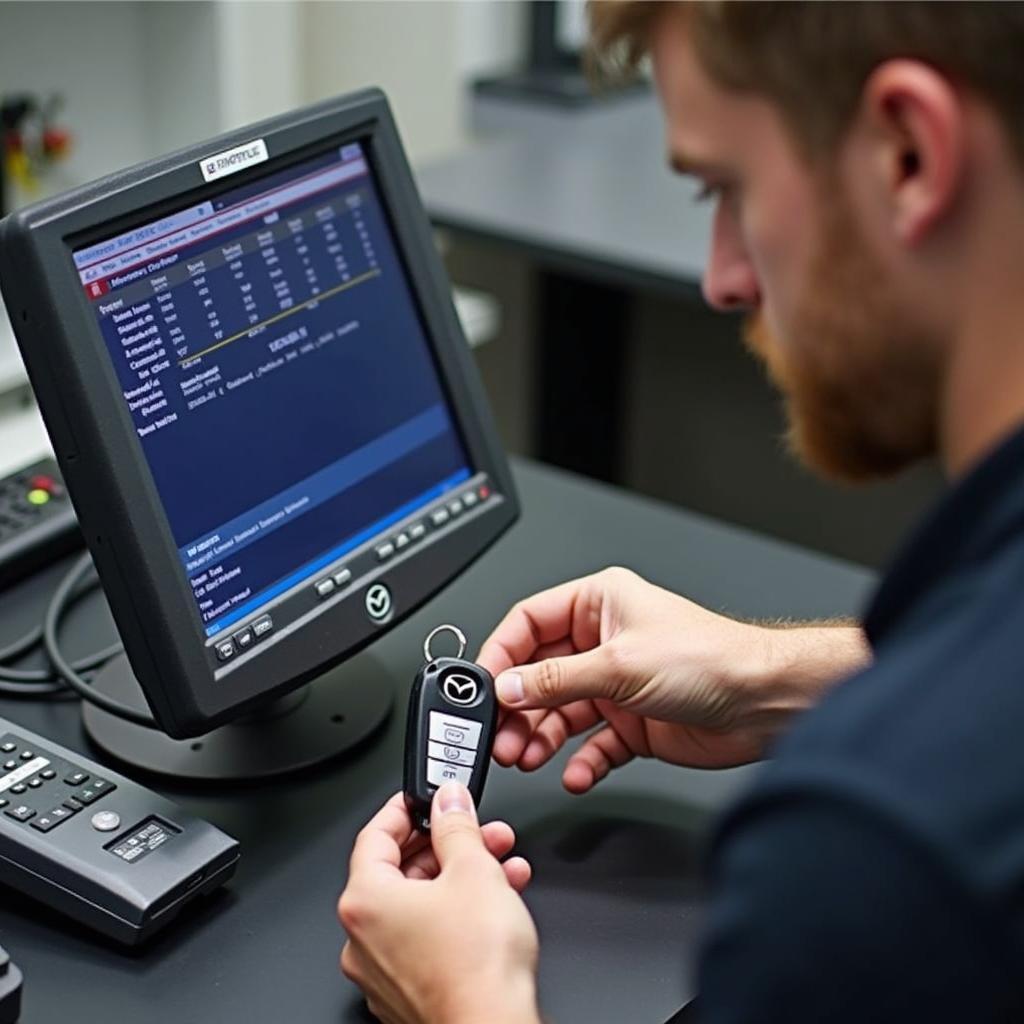 Programming a Mazda Key Fob