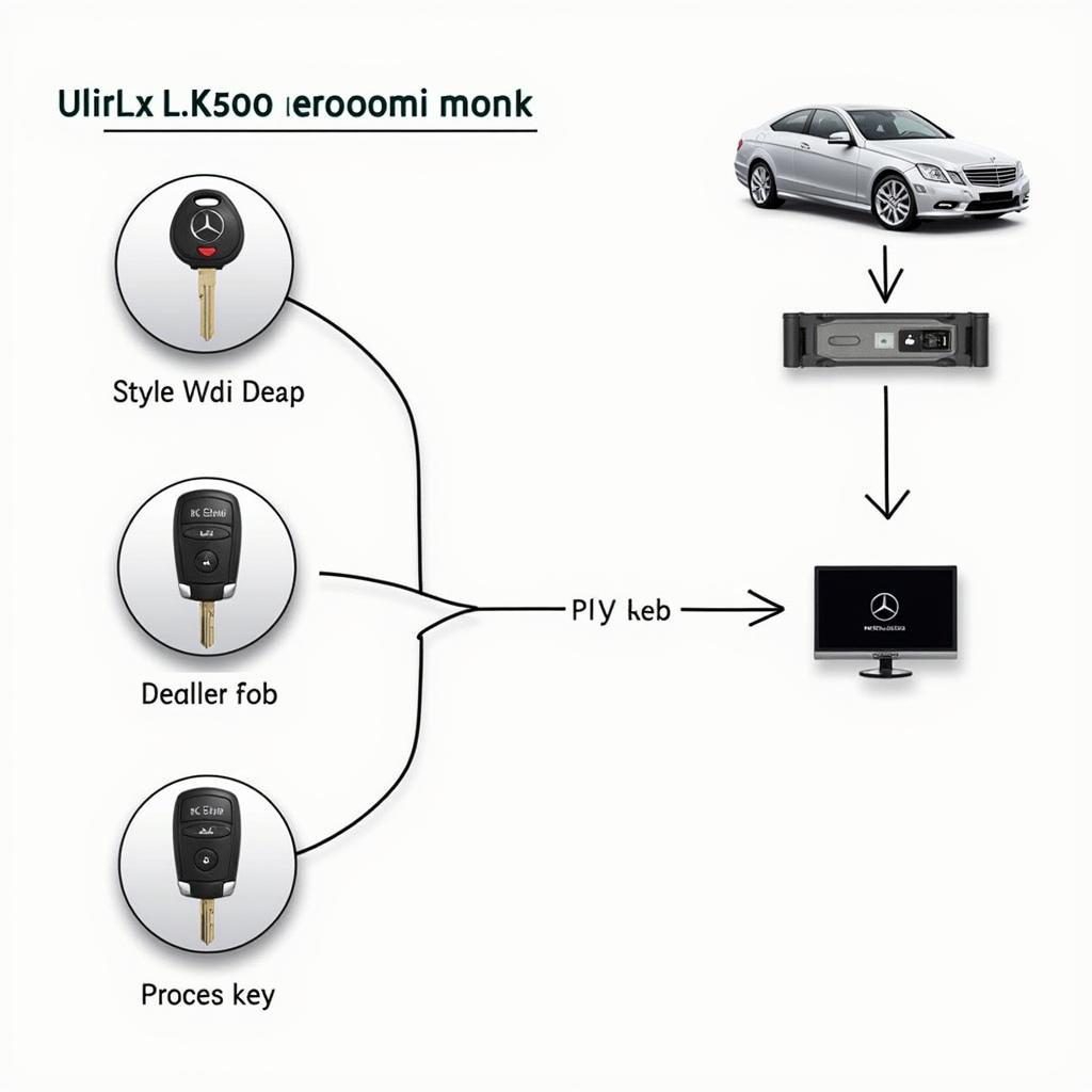 Mercedes CLK500 Key Fob Programming Guide