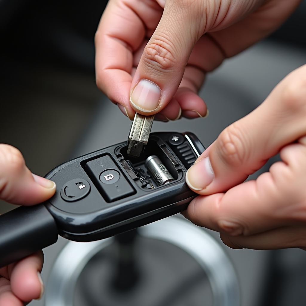 Replacing a Mercedes GL Key Fob Battery