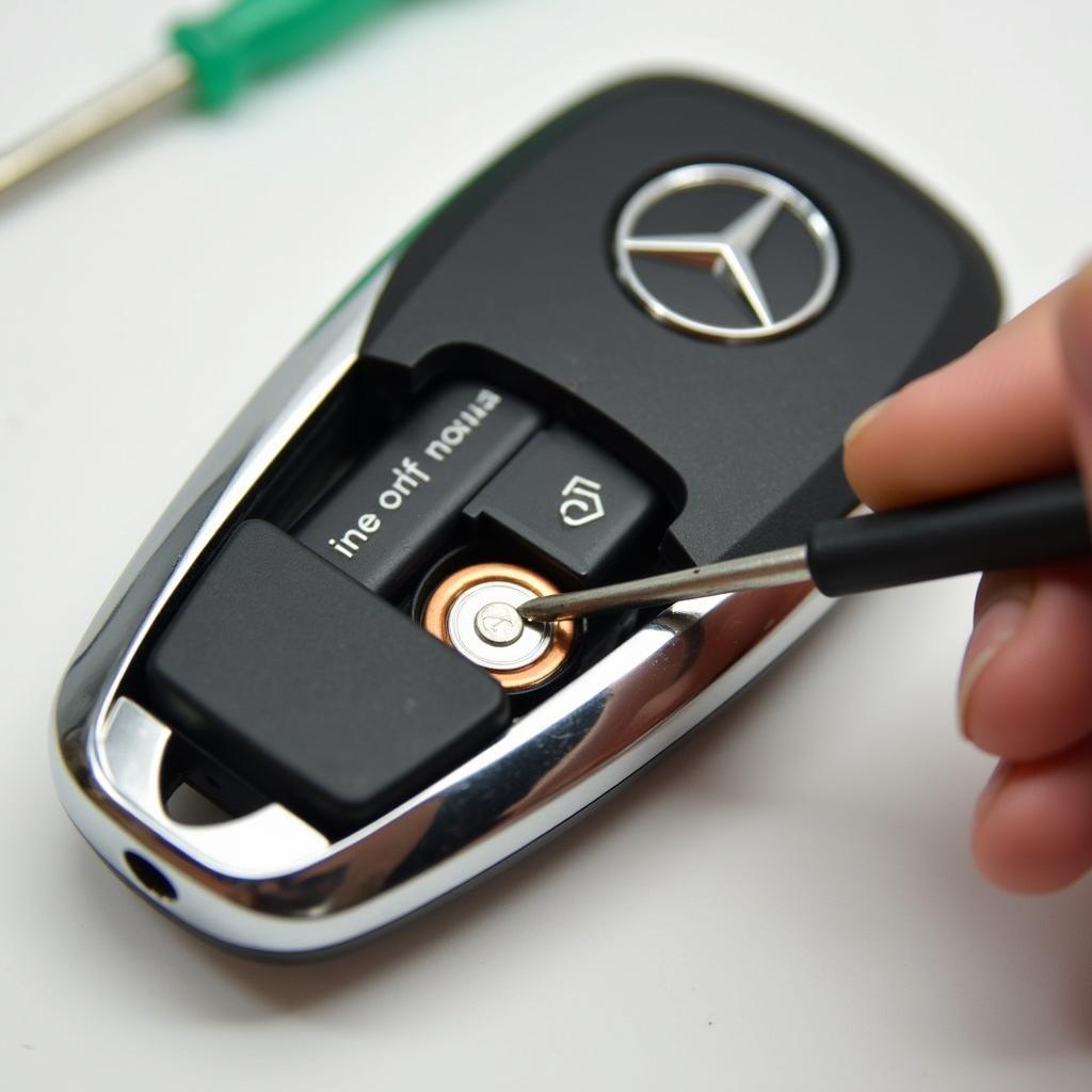 Mercedes Key Fob Battery Replacement