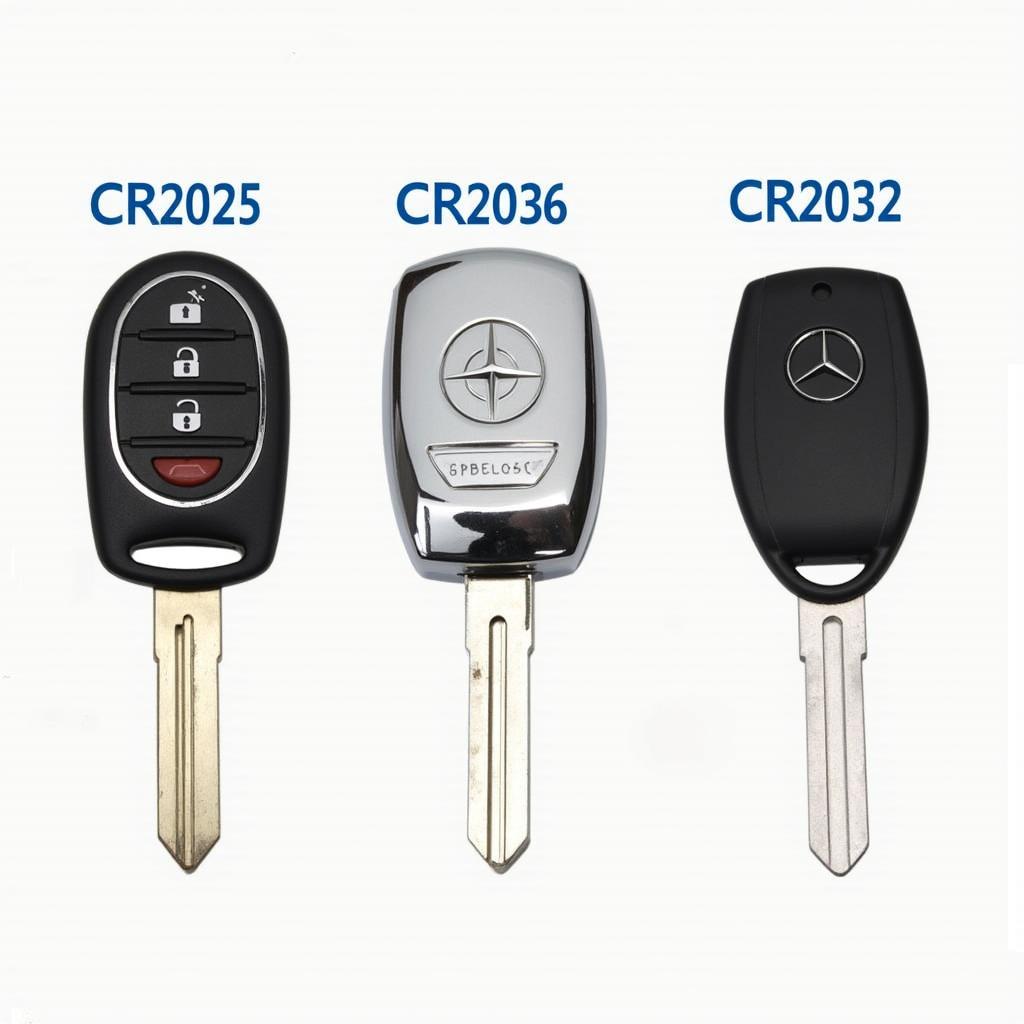 Mercedes Key Fob Battery Types