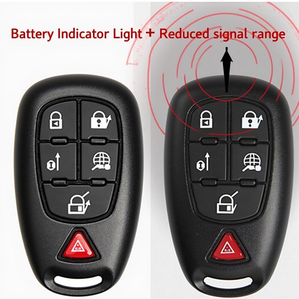 Mercedes Key Fob Low Battery Signs