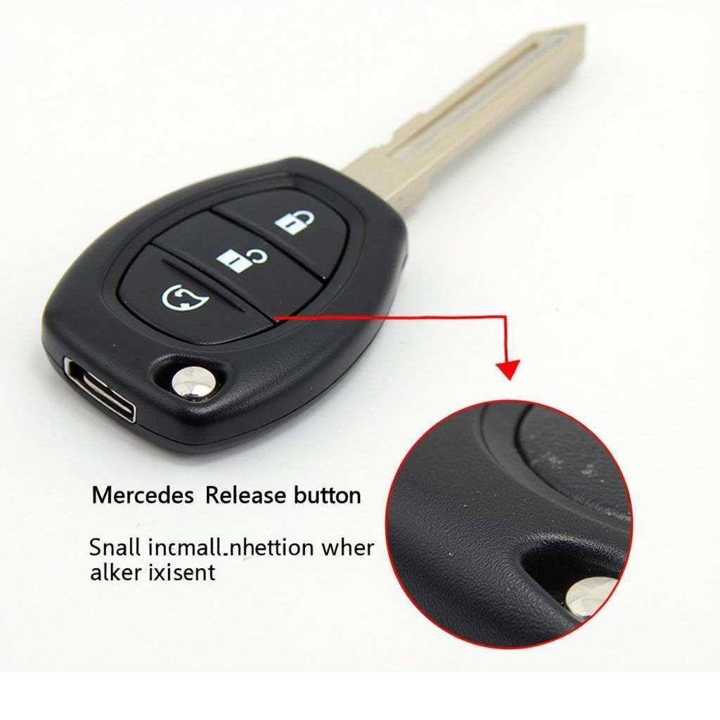 How to Take a Mercedes Key Fob Apart