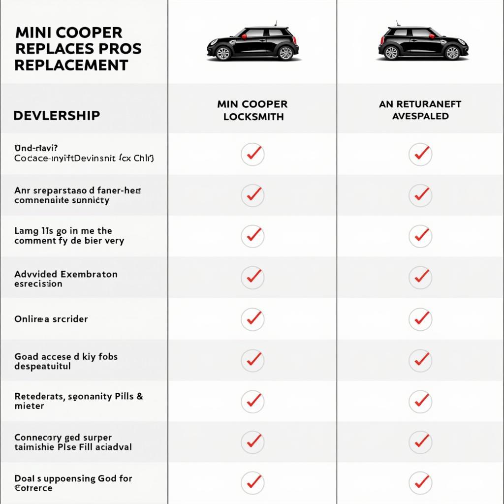 Mini Cooper Key Fob Replacement Options