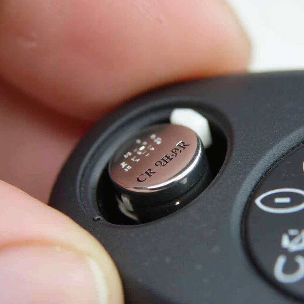 New CR2025 Battery Installation in Mercedes Key Fob