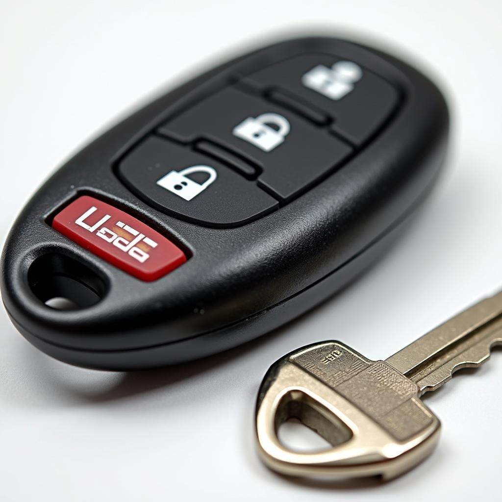 Nissan 350Z Key Fob Closeup