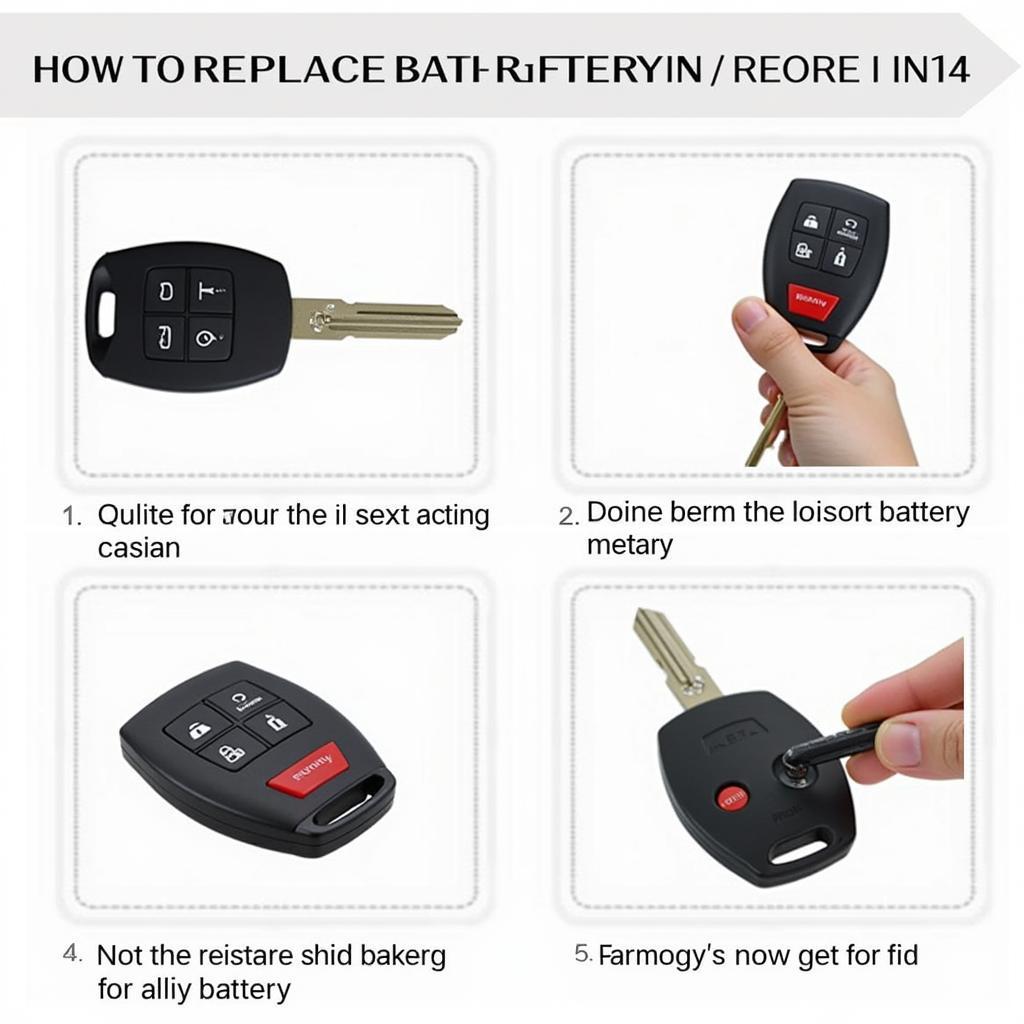 Nissan Altima Key Fob Battery Replacement