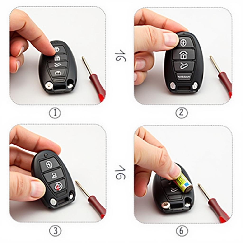 Replacing a Nissan Key Fob Battery