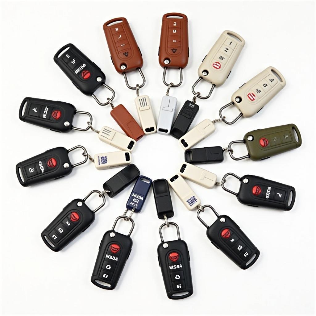 Different Nissan Kicks Key Fob Covers