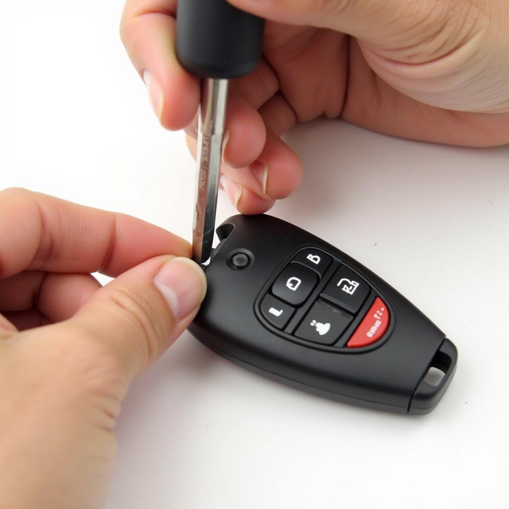 Opening a 2013 Mazda 3 Key Fob