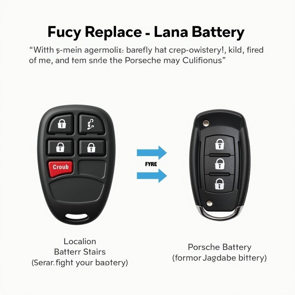 Replacing the Battery in a Porsche Cayenne Key Fob