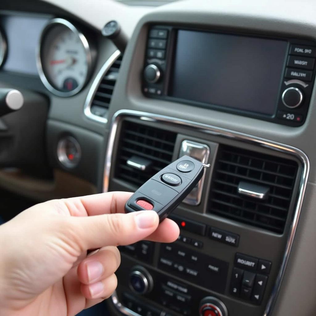 Programmed Chrysler Town and Country Key Fob