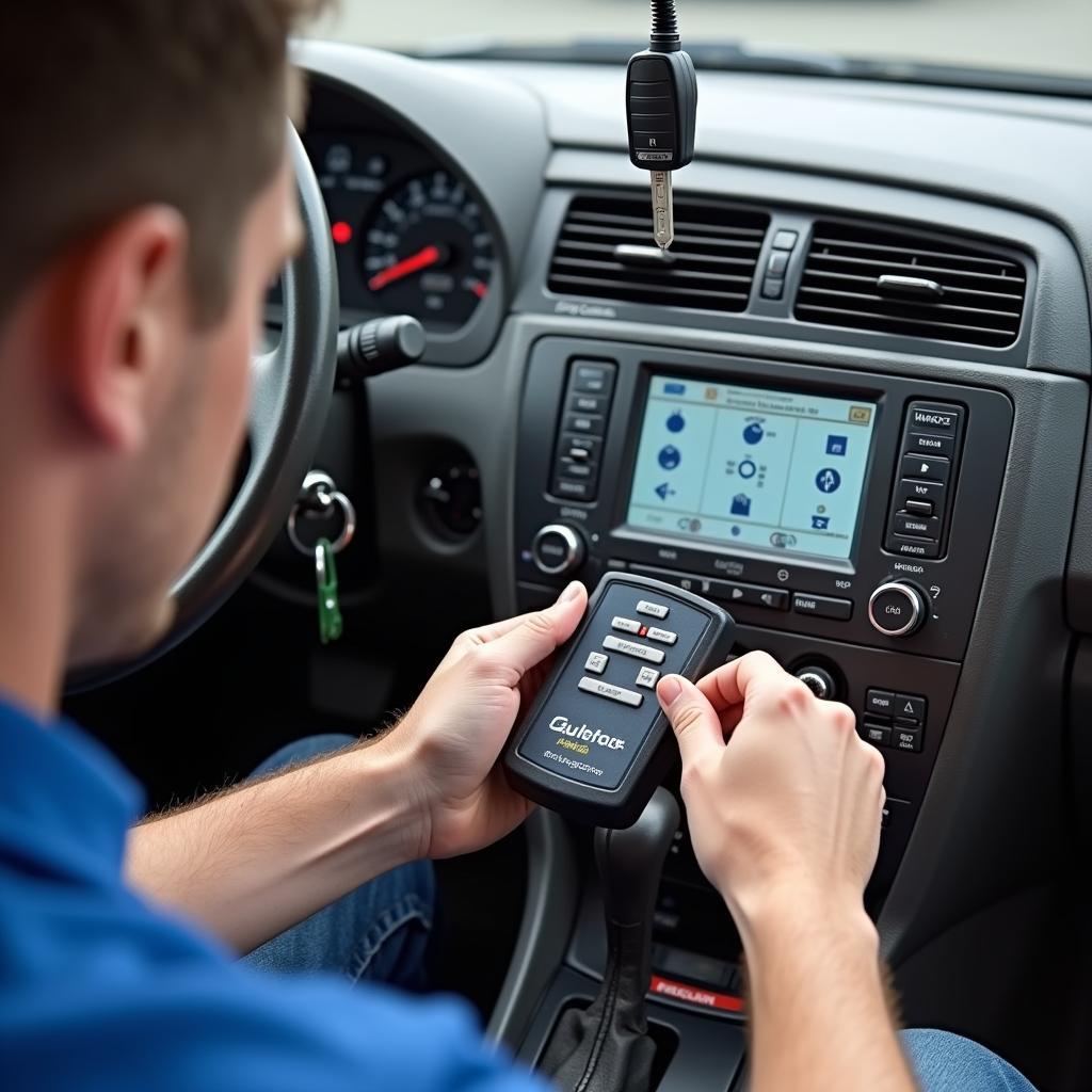 Programming a 1998 Toyota Avalon Key Fob Using Diagnostic Equipment