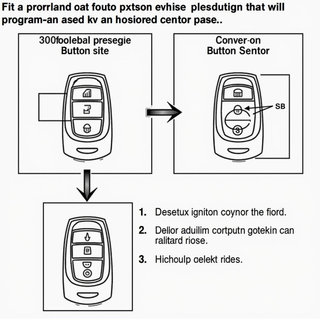 Programming a 2011 Hyundai Santa Fe Key Fob: Step-by-step instructions using the ignition and key fob buttons.