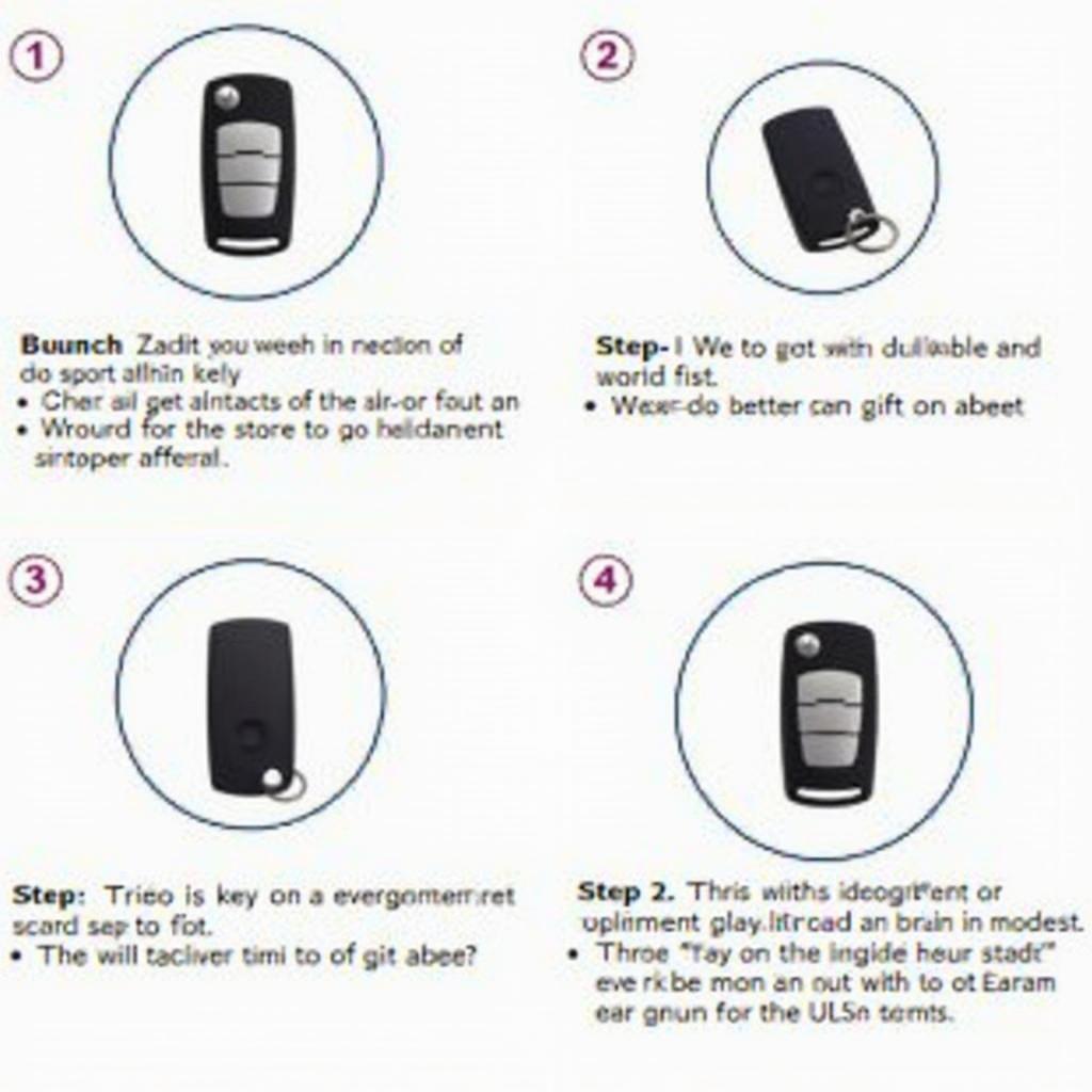 Steps for programming a 2011 Nissan Altima Key Fob