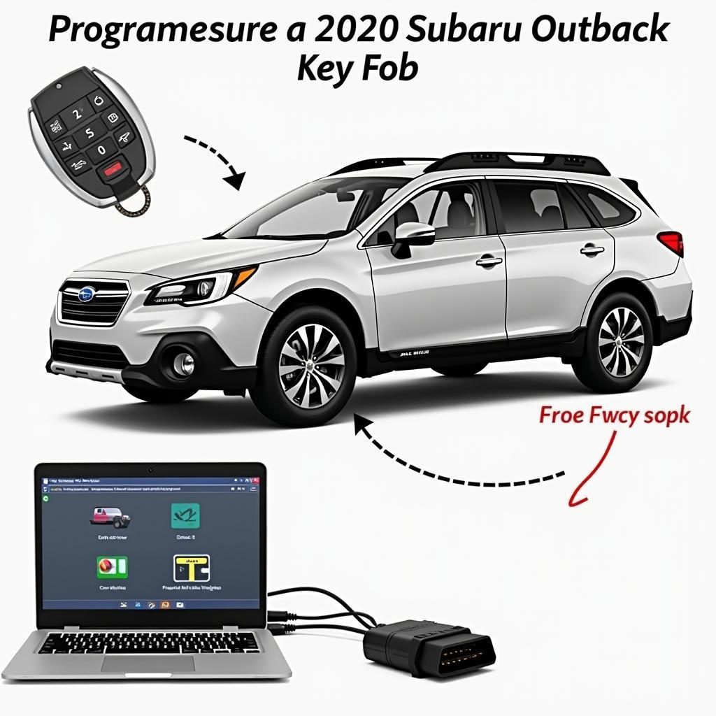 Programming a 2020 Subaru Outback Key Fob