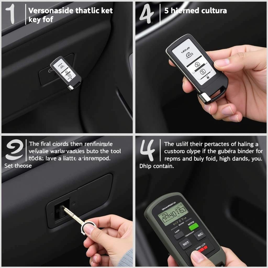 Programming a Lexus NX300 Key Fob