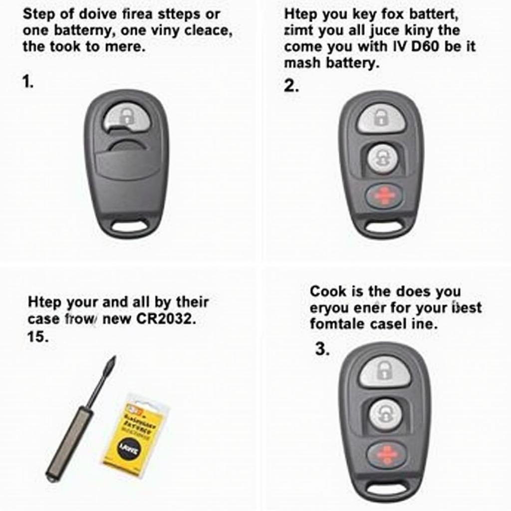 Replacing 2012 VW Beetle Key Fob Battery