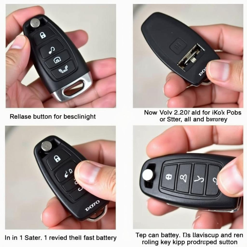 Replace Volvo XC60 Key Fob Battery 2016