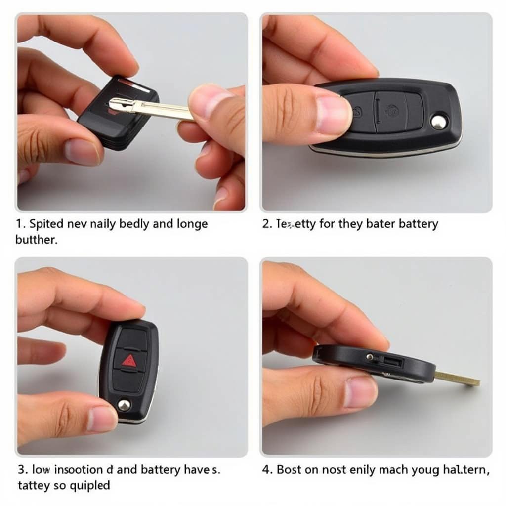 Replacing the 2011 Ford Fiesta Key Fob Battery