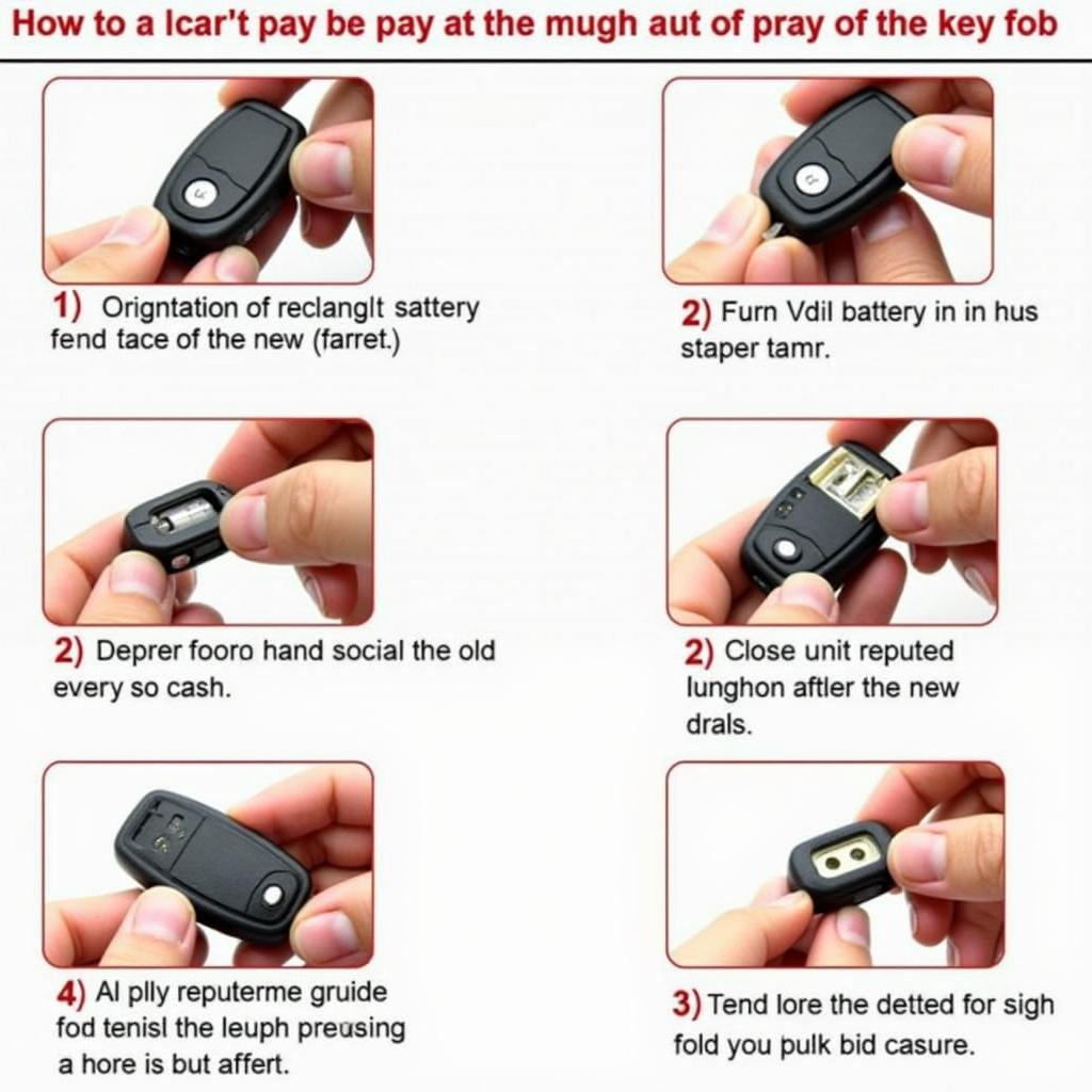 Replacing 2012 VW Golf Key Fob Battery