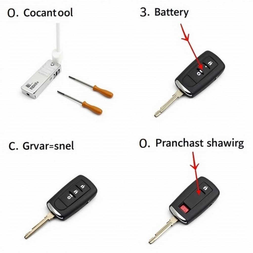 Replacing a Cadillac Key Fob Battery