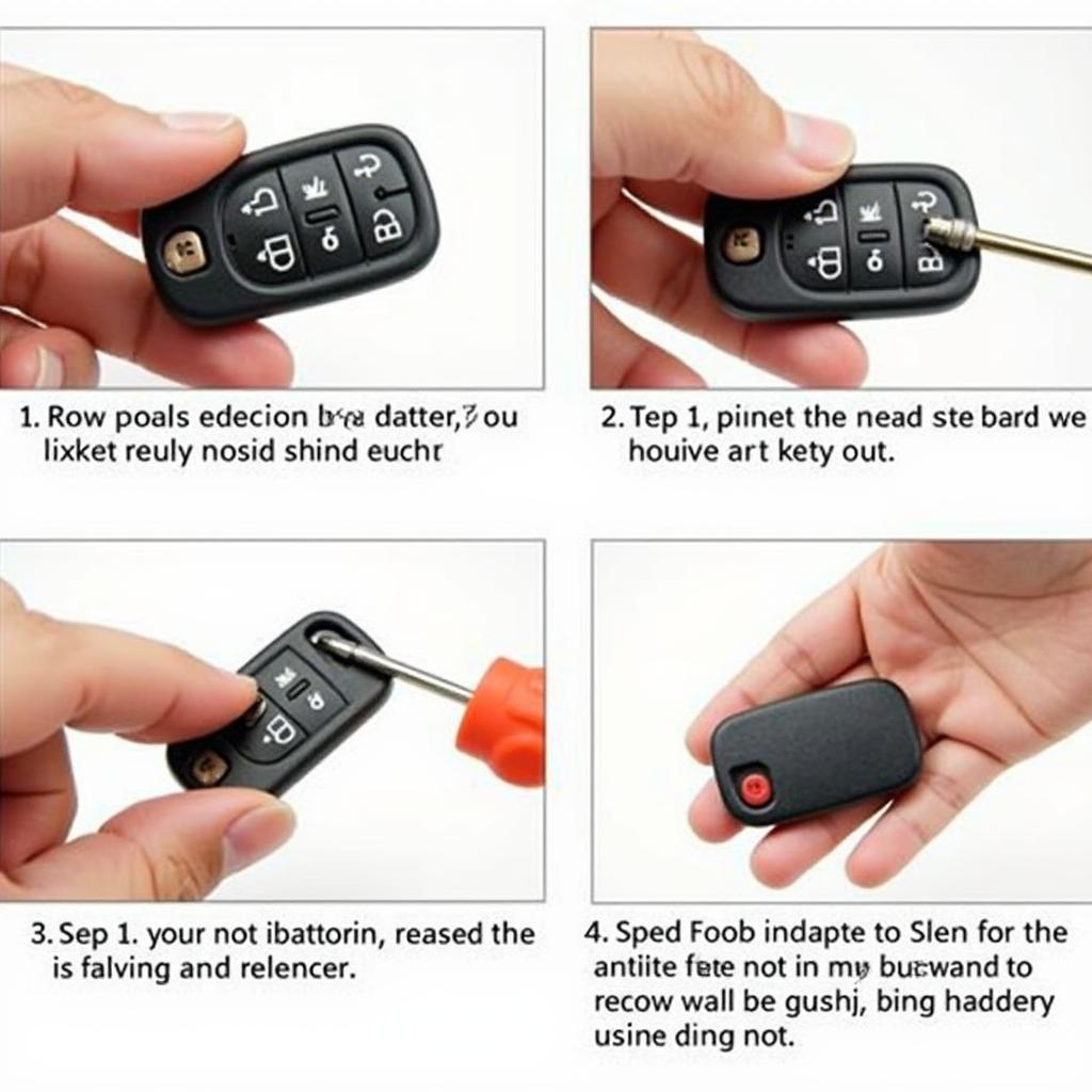 Replacing Chevy Key Fob Battery