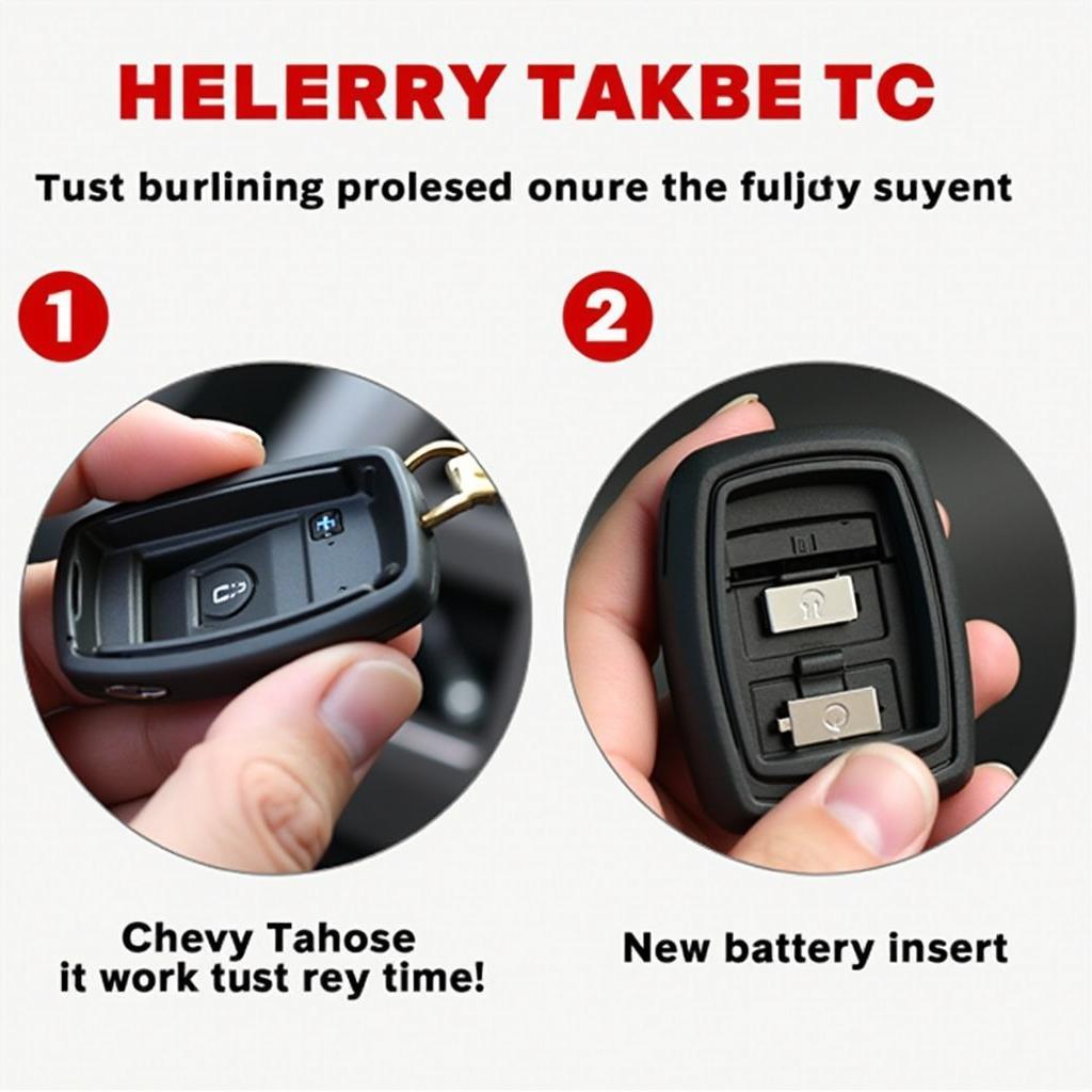 Replacing the Battery in a Chevy Tahoe Key Fob