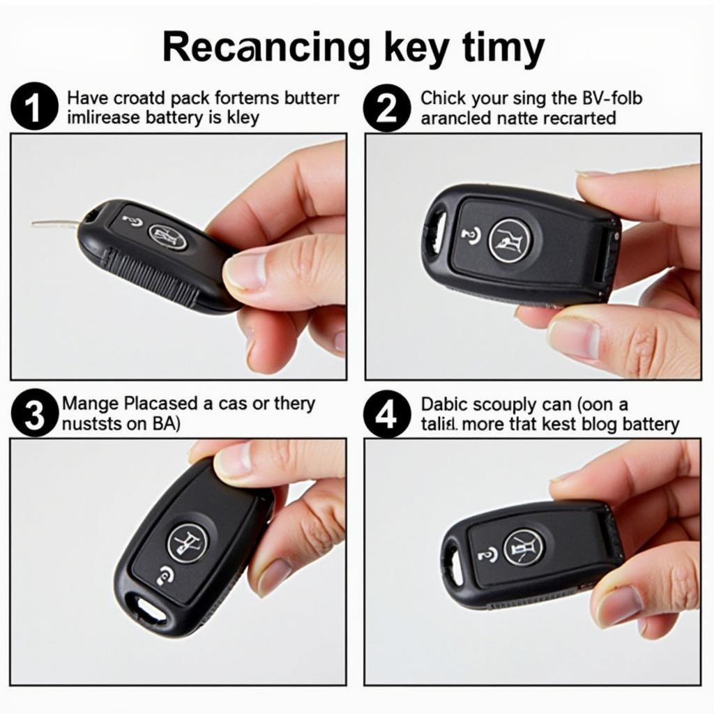 Replacing CR2032 Battery in Mercedes Key