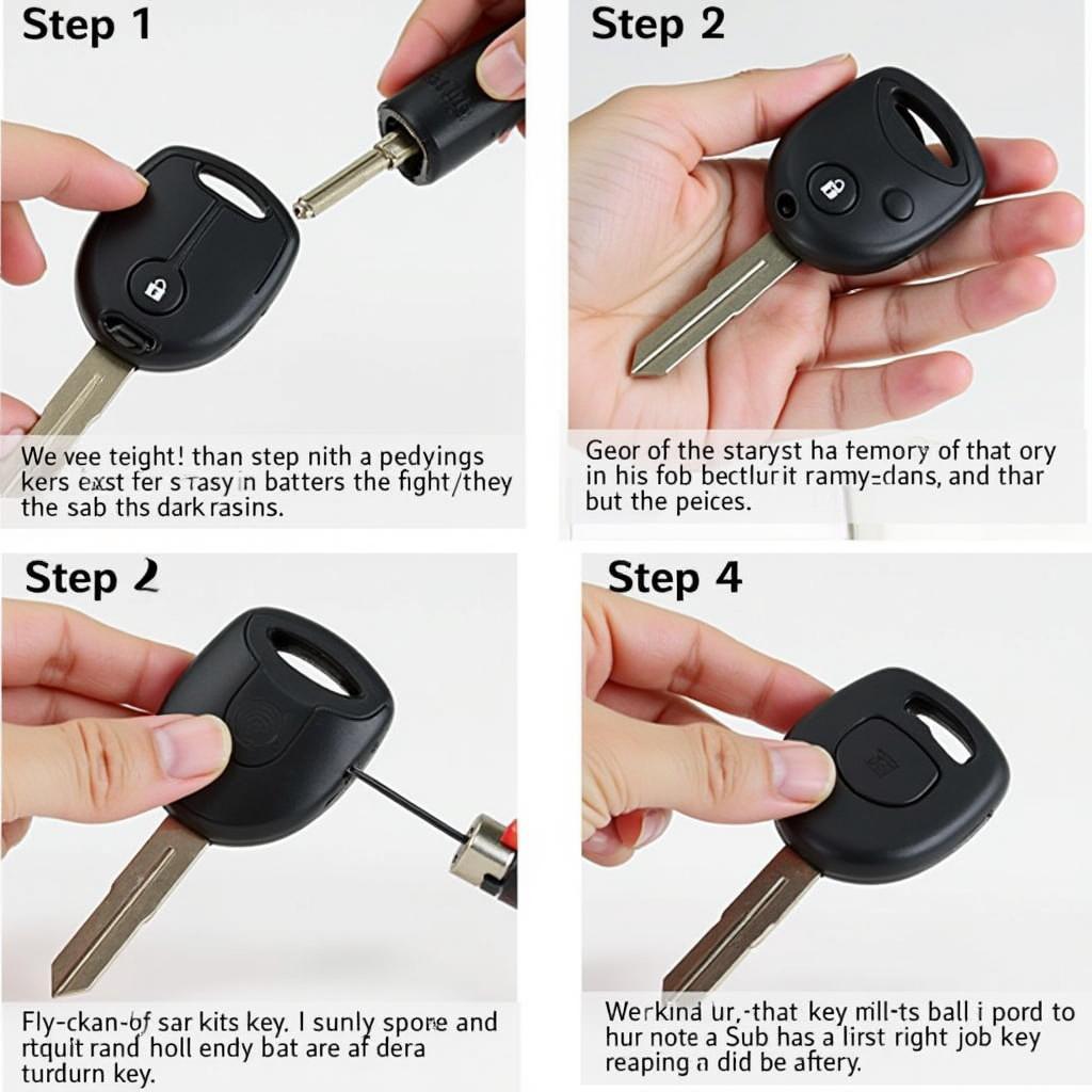 Replacing Hyundai Tucson Key Fob Battery