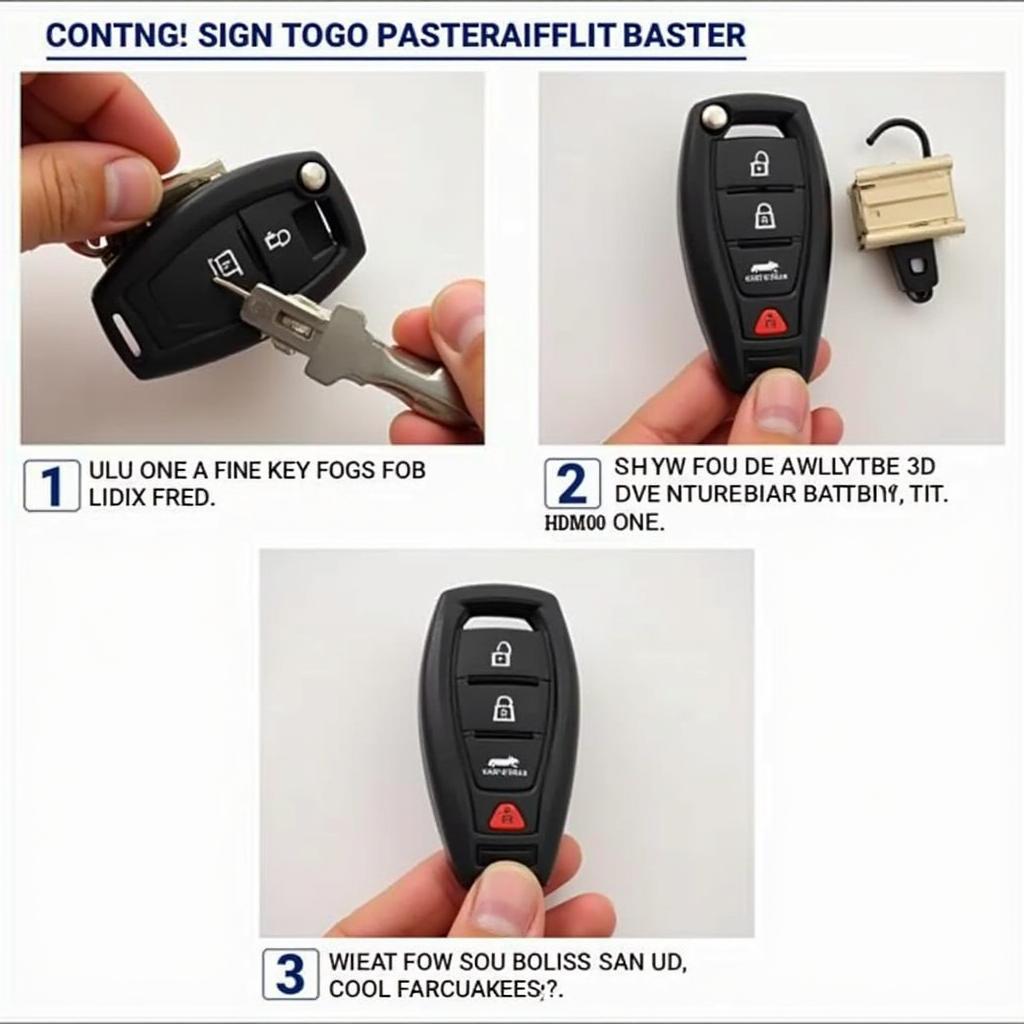 Replacing Key Fob Battery