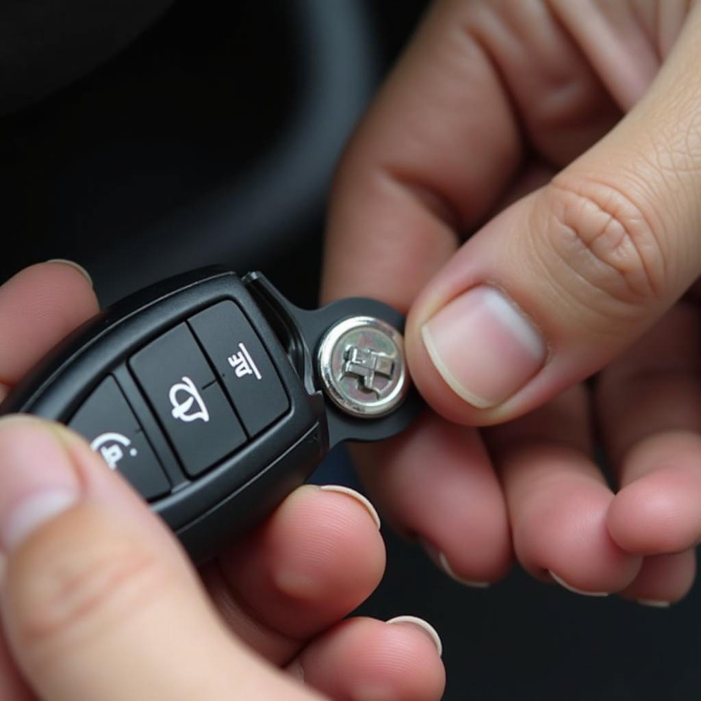 Replacing the Kia Sportage 2019 Key Fob Battery