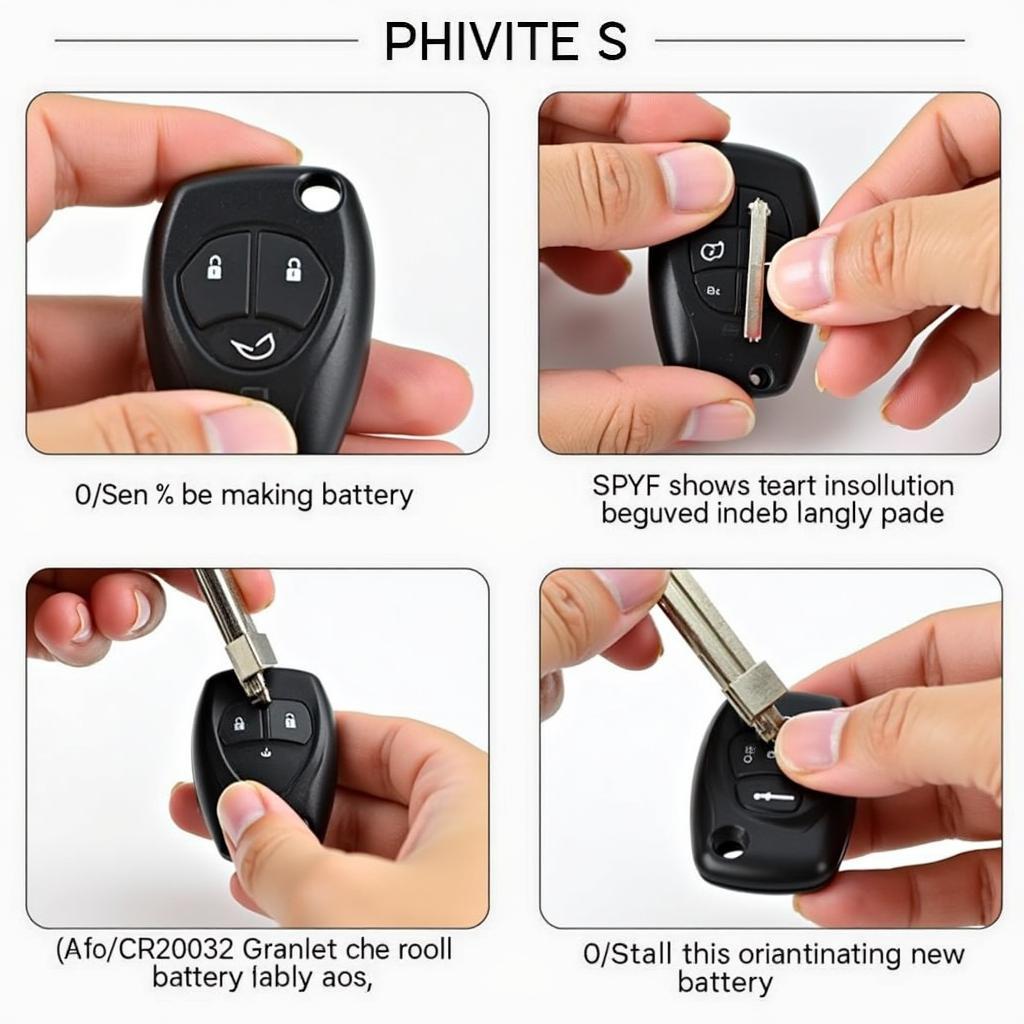 Replacing the Mazda 6 Key Fob Battery