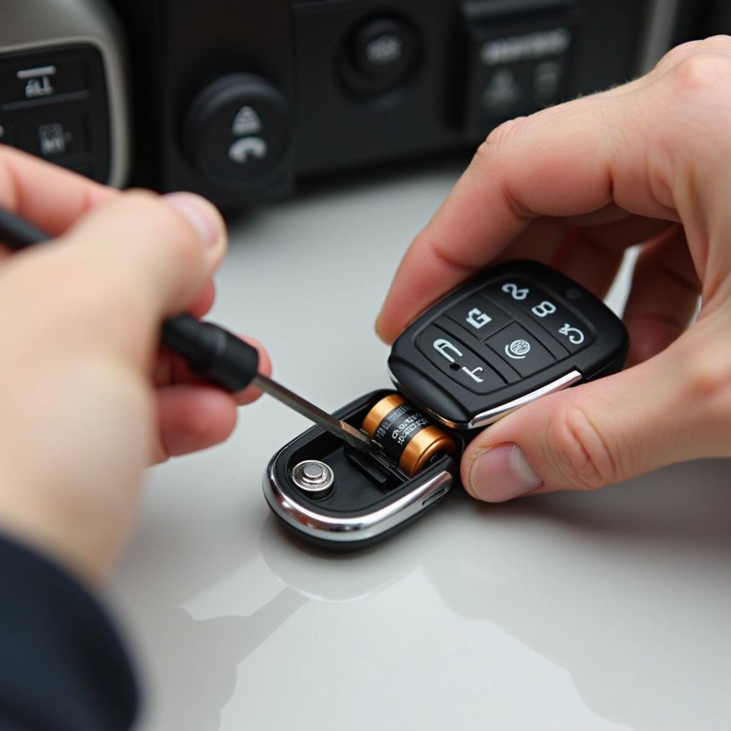 Replacing Mercedes Key Fob Battery