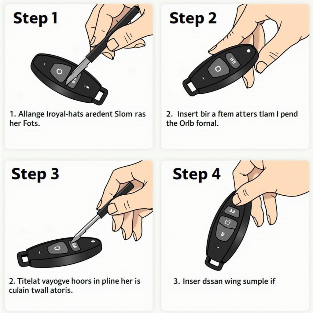 Replacing Nissan Sentra Key Fob Battery