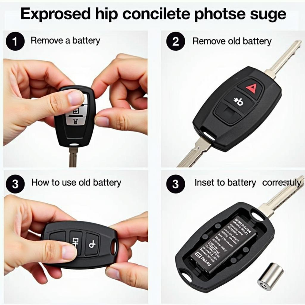 Replacing the Battery in a Subaru Key Fob